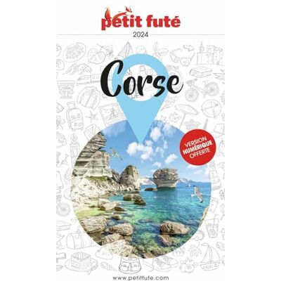 Auzias, Dominique Guide Corse 2024 Petit Futé - Publicité Auzias, Dominique Guide Corse 2024 Petit Futé - Publicité