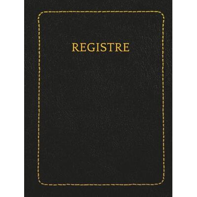 ÉDITIONS, REGISTROMÉDIA Registre Folioté Numéroté: 200 pages quadrillées format vertical 28 x 21 cm petits carreaux 5x5 grammage 90 g/m² Couverture rigide noire - Publicité ÉDITIONS, REGISTROMÉDIA Registre Folioté Numéroté: 200 pages quadrillées format vertical 28 x 21 cm petits carreaux 5x5 grammage 90 g/m² Couverture rigide noire - Publicité