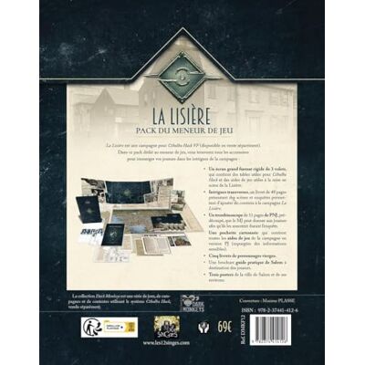 La Lisière Pack du meneur Jeu de Rôle Jeu de Société A partir de 14 Ans Version Française - Publicité La Lisière Pack du meneur Jeu de Rôle Jeu de Société A partir de 14 Ans Version Française - Publicité