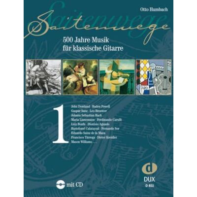 Otto, Umbach Saitenwege band 1 500 jahre musik fur klassische gitarre guitare + media online - Publicité Otto, Umbach Saitenwege band 1 500 jahre musik fur klassische gitarre guitare + media online - Publicité