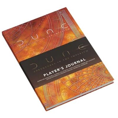 Modiphius Entertainment Dune Adventures in The Imperium Player's Journal - Publicité Modiphius Entertainment Dune Adventures in The Imperium Player's Journal - Publicité