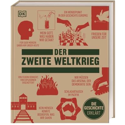 Gilbert, Adrian Big Ideas. Der Zweite Weltkrieg: Die Geschichte erklärt. Konzentriertes Wissen über die Ereignisse und Hintergründe des Zweiten Weltkriegs - Publicité Gilbert, Adrian Big Ideas. Der Zweite Weltkrieg: Die Geschichte erklärt. Konzentriertes Wissen über die Ereignisse und Hintergründe des Zweiten Weltkriegs - Publicité