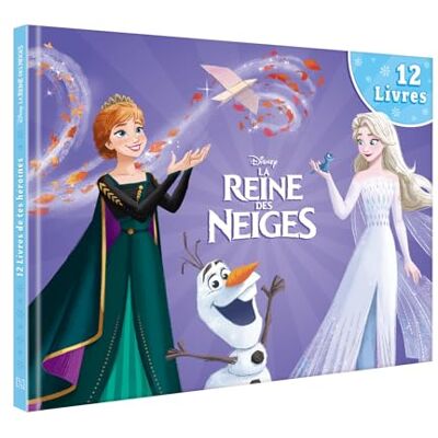 LA REINE DES NEIGES 1 et 2 Coffret 12 Livres de tes Héros Disney - Publicité LA REINE DES NEIGES 1 et 2 Coffret 12 Livres de tes Héros Disney - Publicité