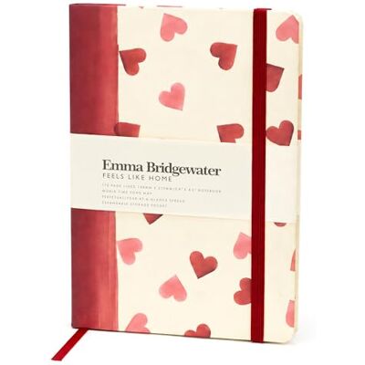 Carousel Calendars Emma Bridgewater Hearts Notebook - Publicité Carousel Calendars Emma Bridgewater Hearts Notebook - Publicité