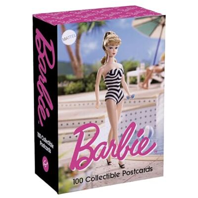 Mattel Barbie Postcard Box: 100 Collectible Postcards - Publicité Mattel Barbie Postcard Box: 100 Collectible Postcards - Publicité