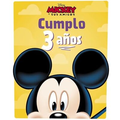 Disney Mickey. Cumplo 3 años: Cuento - Publicité Disney Mickey. Cumplo 3 años: Cuento - Publicité