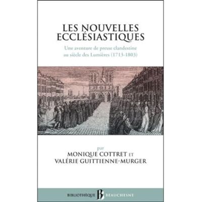Cottret, Monique BB n°43 Les Nouvelles ecclésiastiques - Publicité Cottret, Monique BB n°43 Les Nouvelles ecclésiastiques - Publicité