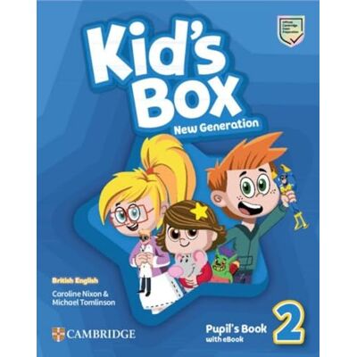 Nixon, Caroline Kid's Box New Generation. Level 2. Pupil's Book with eBook: Level 2. Pupil's Book with eBook - Publicité Nixon, Caroline Kid's Box New Generation. Level 2. Pupil's Book with eBook: Level 2. Pupil's Book with eBook - Publicité