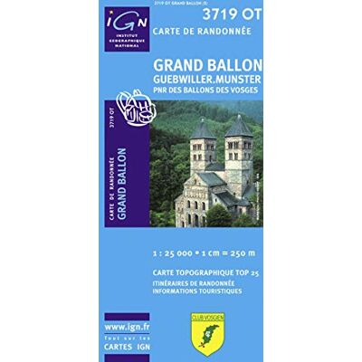 Grand Ballon : 1/25 000 - Publicité Grand Ballon : 1/25 000 - Publicité