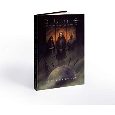 Modiphius Entertainment Dune Adventures in The Imperium – Core Rulebook Standard Edition - Publicité Modiphius Entertainment Dune Adventures in The Imperium – Core Rulebook Standard Edition - Publicité