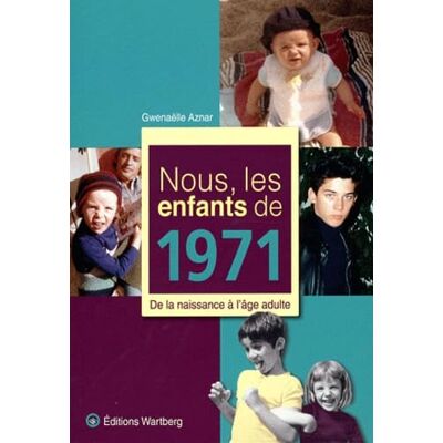 AZNAR, G NOUS, LES ENFANTS DE 1971 - Publicité AZNAR, G NOUS, LES ENFANTS DE 1971 - Publicité