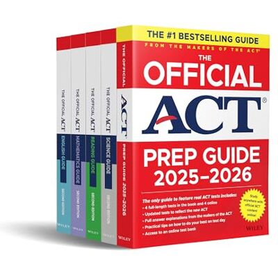 The Official ACT Prep & Subject Guides 2025-2026 Complete - Publicité The Official ACT Prep & Subject Guides 2025-2026 Complete - Publicité