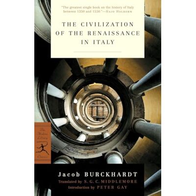 Burckhardt, Jacob The Civilization of the Renaissance in Italy - Publicité Burckhardt, Jacob The Civilization of the Renaissance in Italy - Publicité