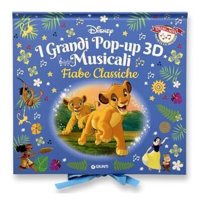 Walt Disney Fiabe classiche Disney. I grandi pop-up 3D musicali. Premi la nota, ascolta la melodia. Ediz. a colori - Publicité Walt Disney Fiabe classiche Disney. I grandi pop-up 3D musicali. Premi la nota, ascolta la melodia. Ediz. a colori - Publicité