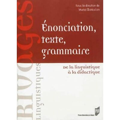 PUR ENONCIATION TEXTE GRAMMAIRE - Publicité PUR ENONCIATION TEXTE GRAMMAIRE - Publicité