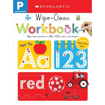 Pre-K Wipe-Clean Workbook: Scholastic Early Learners (Wipe-Clean) - Publicité Pre-K Wipe-Clean Workbook: Scholastic Early Learners (Wipe-Clean) - Publicité