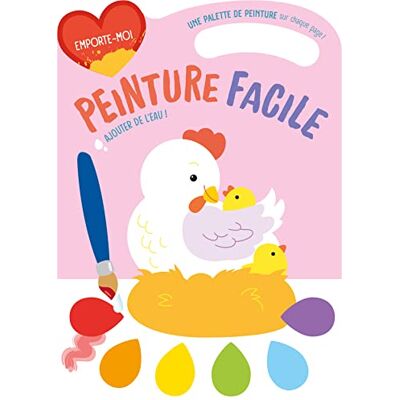 Peinture facile Poule - Publicité Peinture facile Poule - Publicité