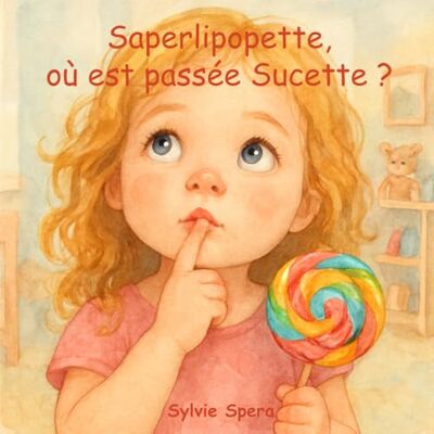 Spera, Mme Sylvie Saperlipopette, où est passée Sucette ? - Publicité Spera, Mme Sylvie Saperlipopette, où est passée Sucette ? - Publicité