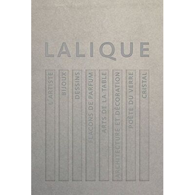 Collectif Lalique: Le génie du verre, la magie du cristal. Coffret contenant 8 volumes - Publicité Collectif Lalique: Le génie du verre, la magie du cristal. Coffret contenant 8 volumes - Publicité