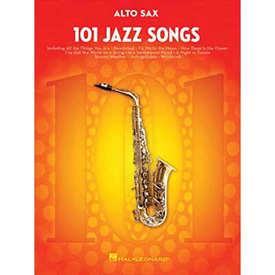 Various 101 Jazz Songs for Alto Sax Jazz Standards Partition Saxophone Alto pour Musiciens Intermédiaires et Amateurs de Jazz avec Mélodies Complètes, Classiques du Jazz et Standards Incontournables - Publicité Various 101 Jazz Songs for Alto Sax Jazz Standards Partition Saxophone Alto pour Musiciens Intermédiaires et Amateurs de Jazz avec Mélodies Complètes, Classiques du Jazz et Standards Incontournables - Publicité