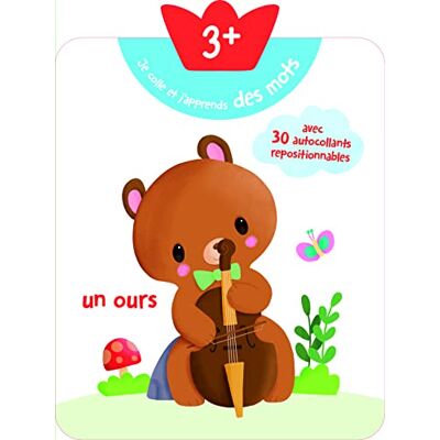 3+ Je colle et j'apprends des mots ours - Publicité 3+ Je colle et j'apprends des mots ours - Publicité