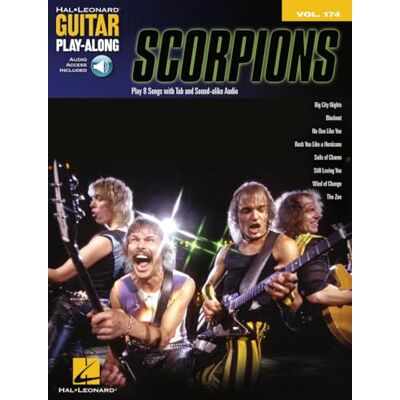 Guitar Play-Along Vol.174 Scorpions + Cd. Publicité Guitar Play-Along Vol.174 Scorpions + Cd. Publicité