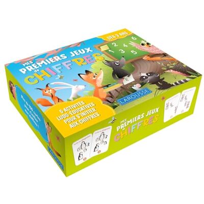 Xxx Mes premiers jeux de Chiffres Coffret - Publicité Xxx Mes premiers jeux de Chiffres Coffret - Publicité