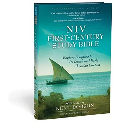 Zondervan NIV, First-Century Study Bible, Hardcover, Teal: Explore Scripture in Its Jewish and Early Christian Context - Publicité Zondervan NIV, First-Century Study Bible, Hardcover, Teal: Explore Scripture in Its Jewish and Early Christian Context - Publicité