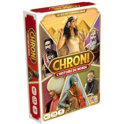 Blackrock Games CHRONI Histoire du Monde Nelle édition on The GO Edition Jeu de société Jeu Histoire 1 à 6 Joueurs dès 10 Ans d'autres thèmes existes Apprendre en s'amusant - Publicité Blackrock Games CHRONI Histoire du Monde Nelle édition on The GO Edition Jeu de société Jeu Histoire 1 à 6 Joueurs dès 10 Ans d'autres thèmes existes Apprendre en s'amusant - Publicité