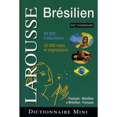 Larousse Mini dictionnaire Français-Brésilien/Brésilien-Français - Publicité Larousse Mini dictionnaire Français-Brésilien/Brésilien-Français - Publicité