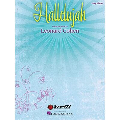 Hal Leonard Leonard Cohen: Hallelujah (Easy Piano). Partitions pour Piano Facile - Publicité Hal Leonard Leonard Cohen: Hallelujah (Easy Piano). Partitions pour Piano Facile - Publicité