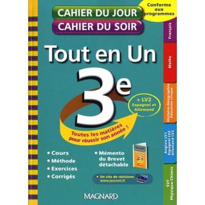 Lehu, Philippe Tout en Un 3e - Publicité Lehu, Philippe Tout en Un 3e - Publicité