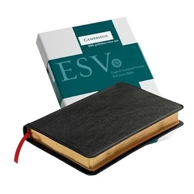 ESV Pitt Minion Reference Bible, Black Goatskin Leather, Red-letter Text, ES446:XR - Publicité ESV Pitt Minion Reference Bible, Black Goatskin Leather, Red-letter Text, ES446:XR - Publicité