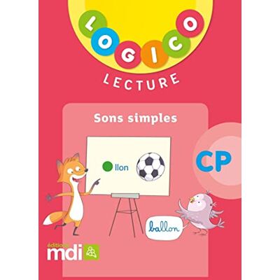 Collectif Pochette Logico Lecture CP Sons simples - Publicité Collectif Pochette Logico Lecture CP Sons simples - Publicité