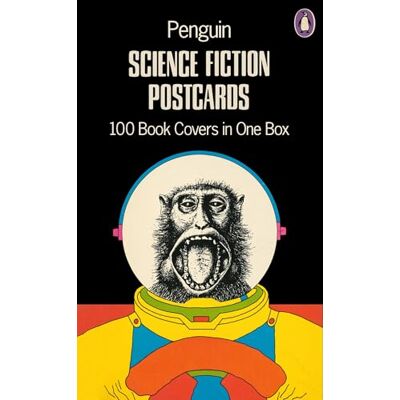 Various Penguin Science Fiction Postcards: 100 Book Covers in One Box - Publicité Various Penguin Science Fiction Postcards: 100 Book Covers in One Box - Publicité