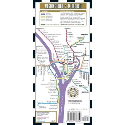 Michelin North America, Inc. Streetwise Washington D.C. Metrorail - Publicité Michelin North America, Inc. Streetwise Washington D.C. Metrorail - Publicité