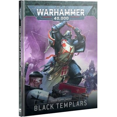 Games Workshop Warhammer 40K SUPPLÉMENT CODEX: TEMPLARS NOIRS (ENG) - Publicité Games Workshop Warhammer 40K SUPPLÉMENT CODEX: TEMPLARS NOIRS (ENG) - Publicité