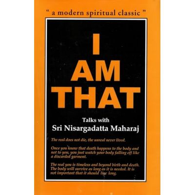 Maharaj Nisargadatta I Am That - Publicité Maharaj Nisargadatta I Am That - Publicité