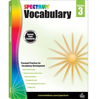 Spectrum Vocabulary, Grade 3 - Publicité Spectrum Vocabulary, Grade 3 - Publicité