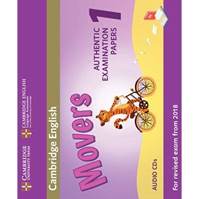 Cambridge English Movers 1 for Revised Exam from 2018 Audio CDs (2): Authentic Examination Papers from Cambridge English Language Assessment - Publicité Cambridge English Movers 1 for Revised Exam from 2018 Audio CDs (2): Authentic Examination Papers from Cambridge English Language Assessment - Publicité