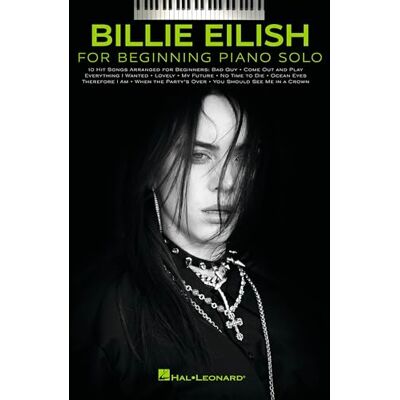 Billie Eilish Beginning Piano Solo. Publicité Billie Eilish Beginning Piano Solo. Publicité