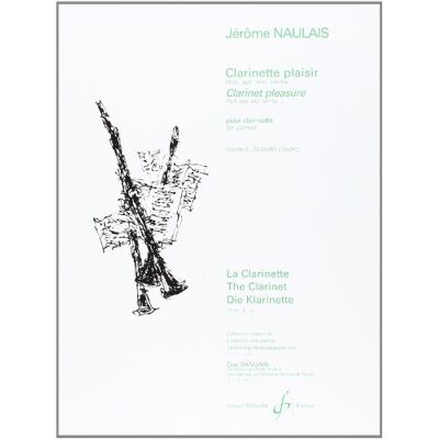 Naulais, Jera me Clarinette plaisir volume 2 - Publicité Naulais, Jera me Clarinette plaisir volume 2 - Publicité