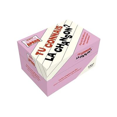 FIRST Tu connais la Chanson Petit apéro, 3e éd - Publicité FIRST Tu connais la Chanson Petit apéro, 3e éd - Publicité