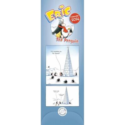 Carousel Calendars Eric The Penguin Slim Calendar 2026 - Publicité Carousel Calendars Eric The Penguin Slim Calendar 2026 - Publicité