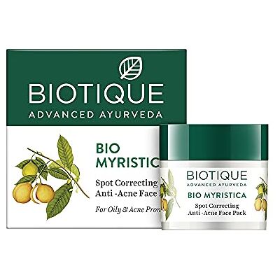 Biotique Bio Myristica Acne Mask 20g by - Publicité Biotique Bio Myristica Acne Mask 20g by - Publicité
