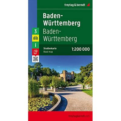 Cartes Freytag Carte routière : Baden-Württemberg - Publicité Cartes Freytag Carte routière : Baden-Württemberg - Publicité