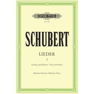 Schubert Franz Lieder Volume 1-Rév.: Friedländer VxM/Po - Publicité Schubert Franz Lieder Volume 1-Rév.: Friedländer VxM/Po - Publicité