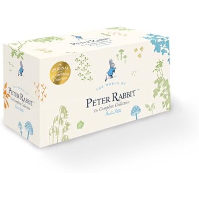 Potter, Beatrix The World of Peter Rabbit The Complete Collection of Original Tales 1-23 White Jackets: The perfect new baby gift - Publicité Potter, Beatrix The World of Peter Rabbit The Complete Collection of Original Tales 1-23 White Jackets: The perfect new baby gift - Publicité