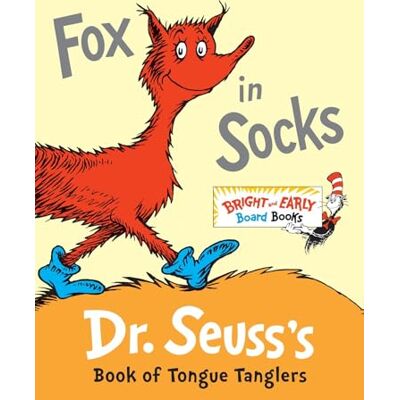 Fox in Socks: Dr. Seuss's Book of Tongue Tanglers - Publicité Fox in Socks: Dr. Seuss's Book of Tongue Tanglers - Publicité