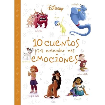Disney. 10 cuentos para entender mis emociones - Publicité Disney. 10 cuentos para entender mis emociones - Publicité